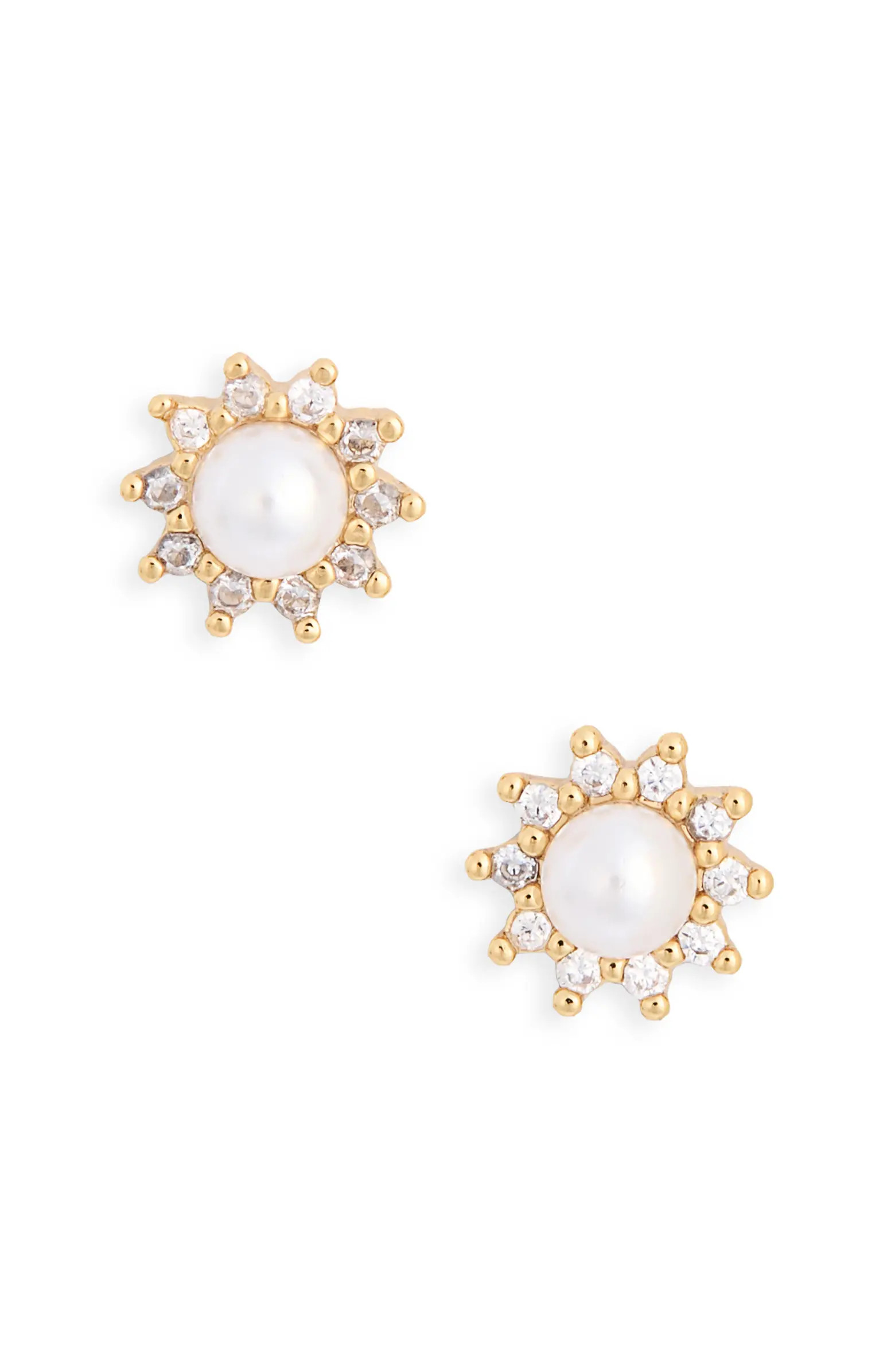 Kate Spade New York faux pearl flower stud earrings | Nordstromrack | Nordstrom Rack