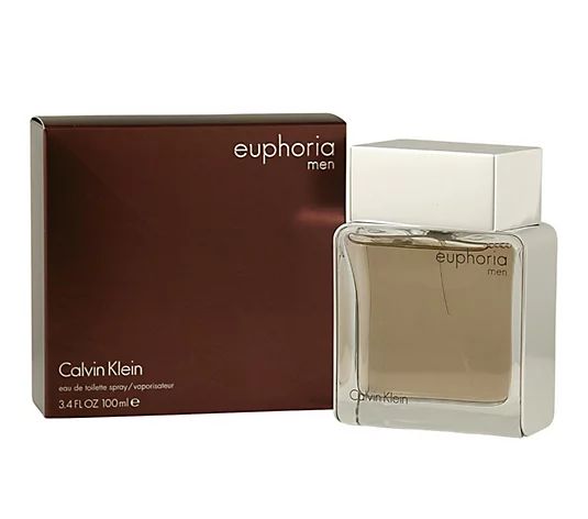 Calvin Klein Euphoria Men's Eau De Toilette Spray, 3.4-fl oz - QVC.com | QVC