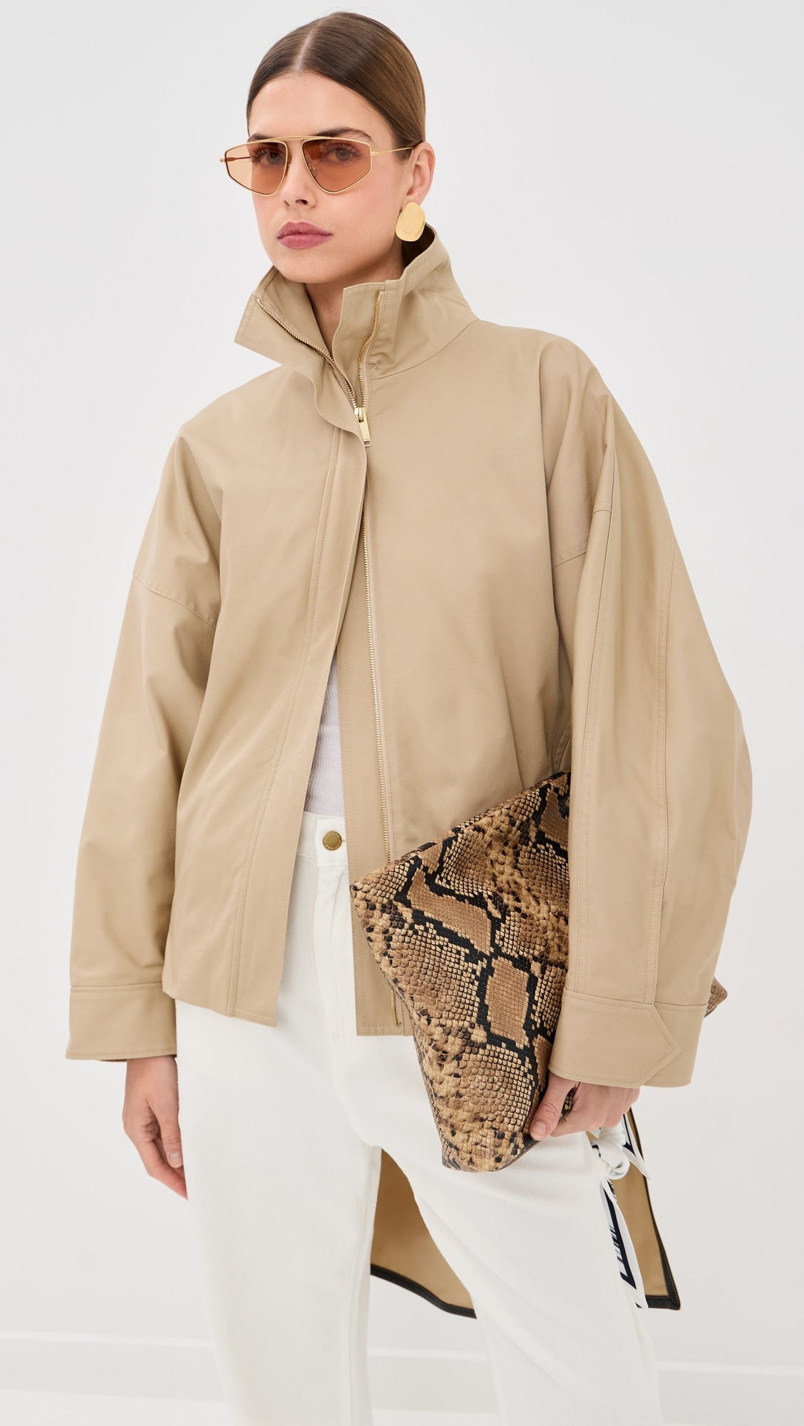 New Celine Double Back Aviator Bomber Jacket | Shopbop