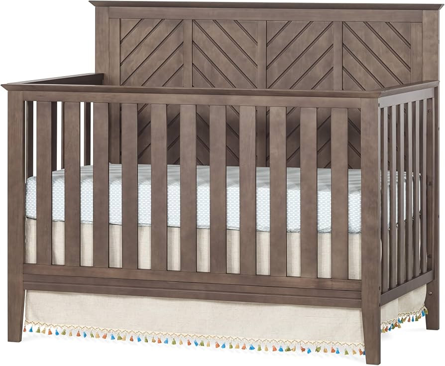 Child Craft Atwood 4-in-1 Convertible Crib, Baby Crib Converts to Day Bed, Toddler Bed and Full S... | Amazon (US)