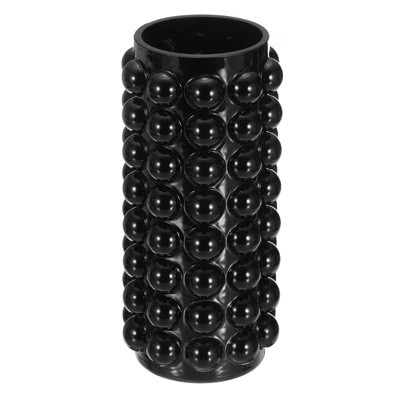 Unique Bargains Ceramics Decorative Bubble Vase Black | Target