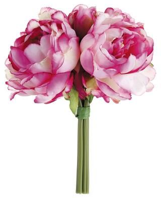 Dark Pink & White Peony Bouquet | Michaels Stores