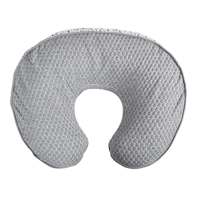 Boppy Nursing Pillow and Positioner—Luxe | Gray Watercolor Brushstrokes Pennydot | Breastfeedin... | Amazon (US)