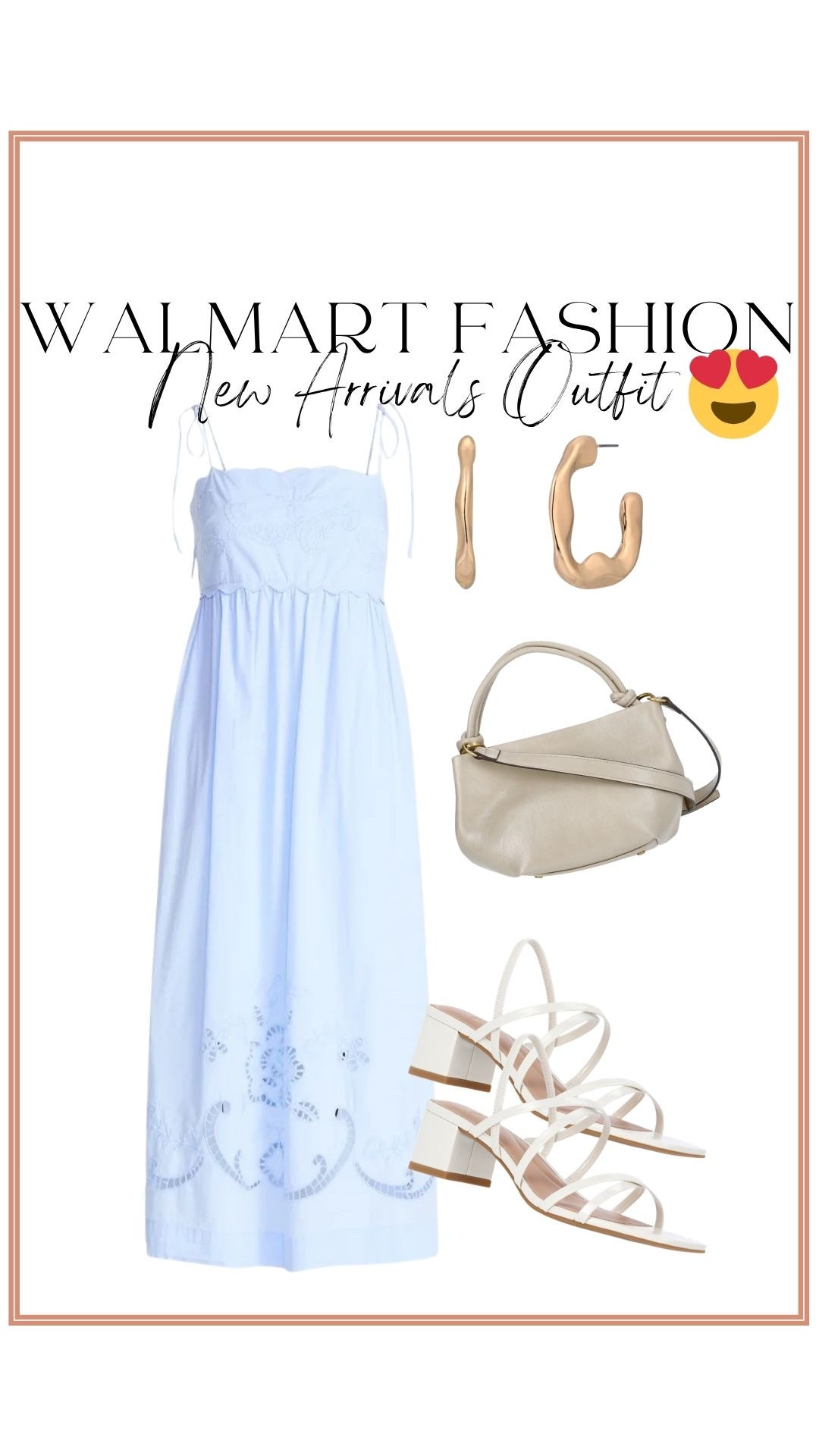 RUN don’t walk—this best-selling Walmart dress is BACK IN STOCK 💙 and it’s even prettier in person

The soft blue color + feminine details give total Tuckernuck / boutique vibes for a fraction of the price 🙌 it’s lightweight, flattering, and perfect for everything from brunch to beach dinners

Styled with neutral heels + gold accessories for a polished summer look ✨ this one always sells out quick so don’t wait

#walmartfashion #walmartfinds #restockalert #bestseller #summerdress #affordablestyle #walmartstyle #coastalchic #elevatedstyle #budgetfriendlyfashion #summeroutfitideas #femininefashion

#LTKPetite #LTKootd