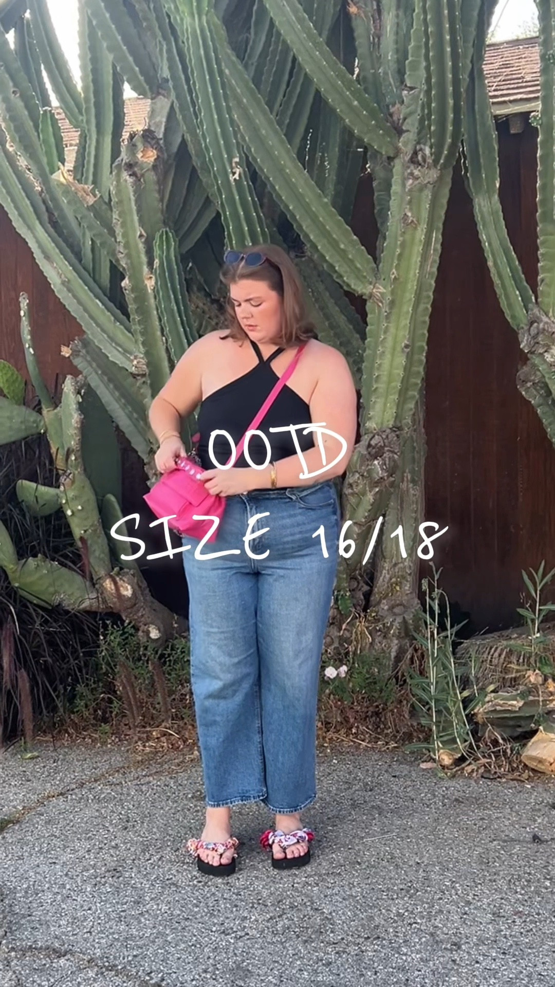 tied some scarves around my flip flops! such a fun way to brighten a simple outfit :) 
Top XL
Jeans 18

fun sandal, summer, size 16 18 fashion, midsize style, halter top, pink purse crossbody, sunglasses, denim jeans

#LTKStyleTip #LTKPlusSize #LTKSeasonal