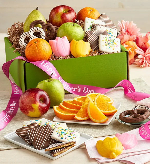 Happy Mother’s Day Fruit & Sweets Gift Box | Harry & David