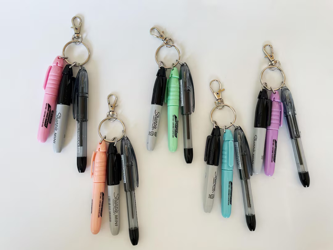 Pastel Mini Pen Set – Breakaway Keychain Pens Badge Reel Accessory, Nurse Teacher Gift - Etsy | Etsy (US)