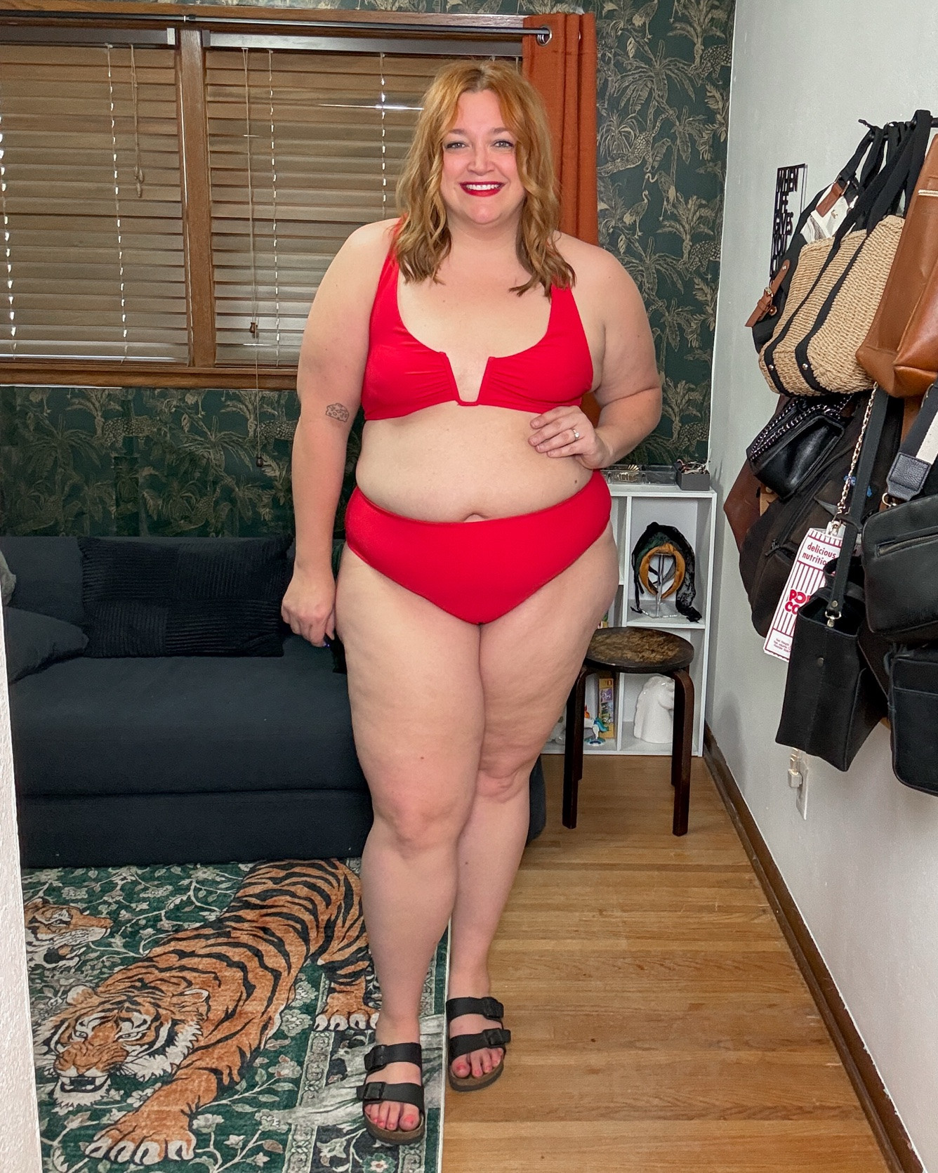 My favorite suntanning top
Tara15 to save

#LTKPlusSize #LTKMidsize #LTKSwim