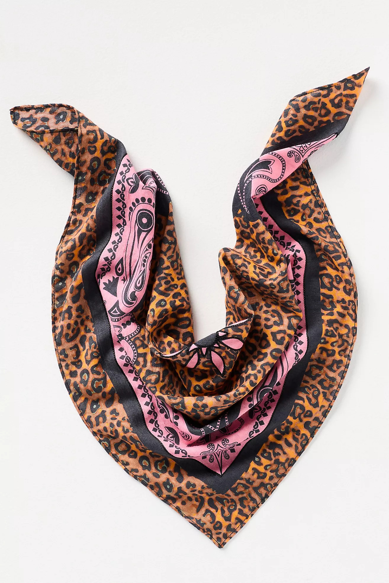 Maeve Printed Bandana Scarf | Anthropologie (US)