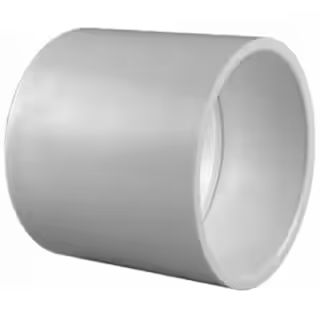 Charlotte Pipe 3/4 in. PVC Schedule 40 S x S Coupling PVC021000800HD - The Home Depot | The Home Depot