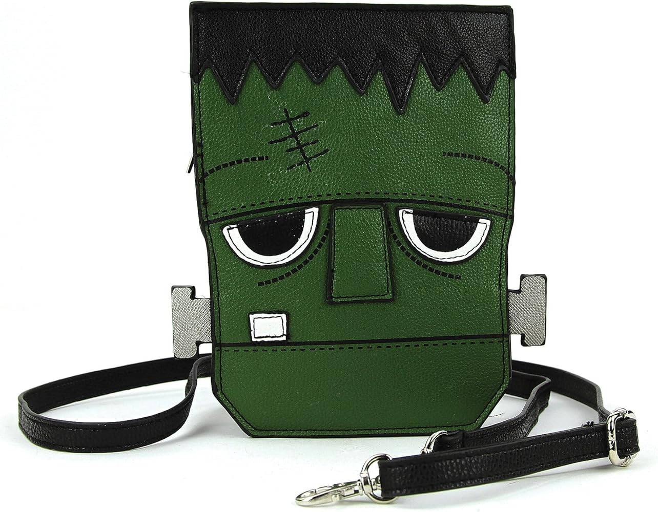 Sleepyville Critters - Frankenstein Crossbody Bag in Vinyl | Amazon (US)