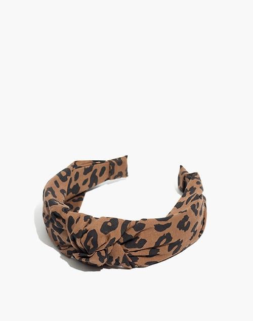 Knotted Covered Headband | Madewell