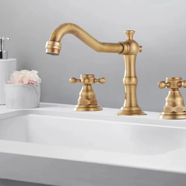 AAAA07K3KPZ39 Widespread Faucet 2-handle Bathroom Faucet with Drain Assembly | Wayfair North America