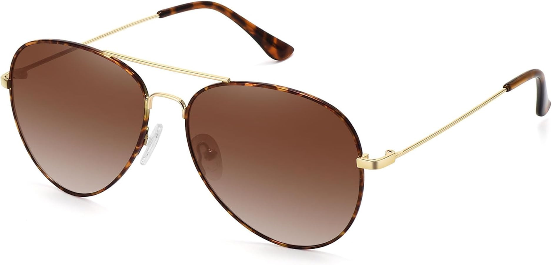 WOWSUN Classic Polarized Aviator Sunglasses for Women Men | Amazon (US)