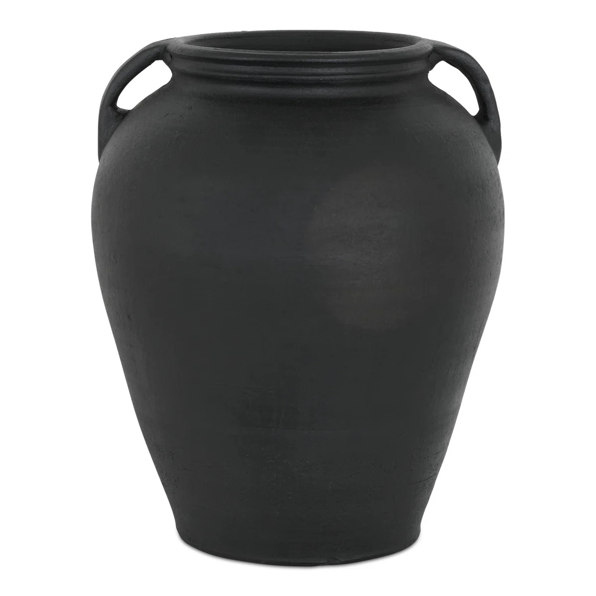 Jovi Vase Black Terracotta | Wayfair North America