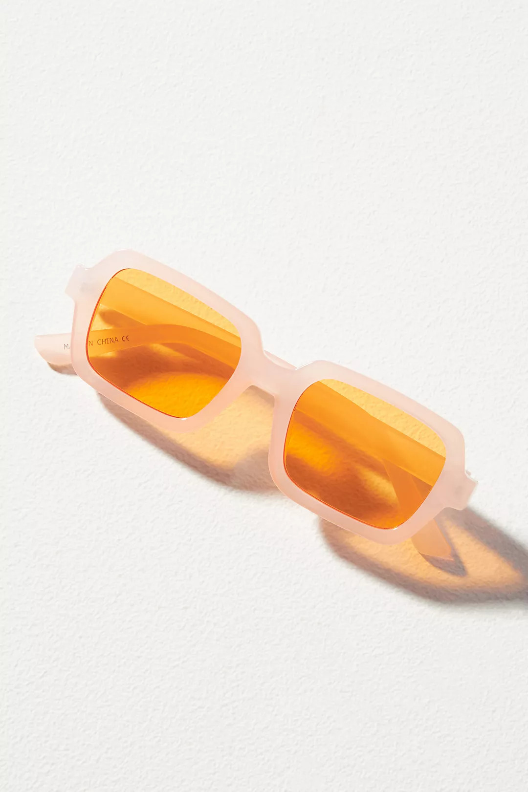 Sunrise Tinted Rectangle Sunglasses | Anthropologie (US)
