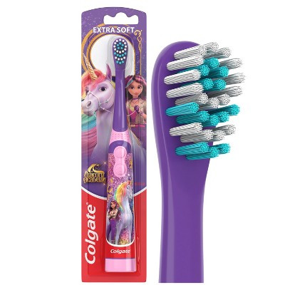 Colgate Unicorn Academy Kids' Battery Powered Toothbrush | Target