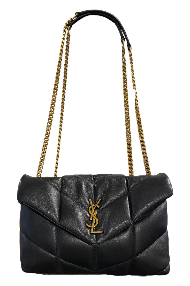 YSL Puffer Toy Black Bag | The Willow Tree