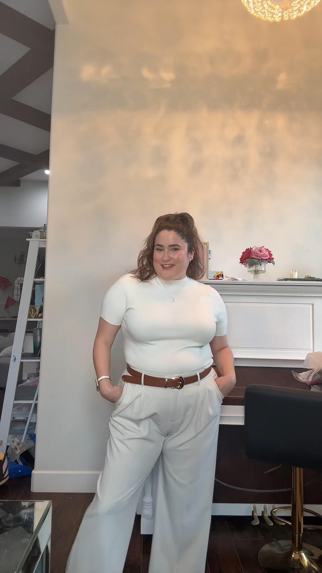 I have worn @Arach&cloz almost every day this week! I may have to purchase the first top in every color 🤭 #backtoschool #teacheroutfit #capsulewardrobe #amazonfinds #midsize 

#LTKStyleTip #LTKWorkwear #LTKMidsize