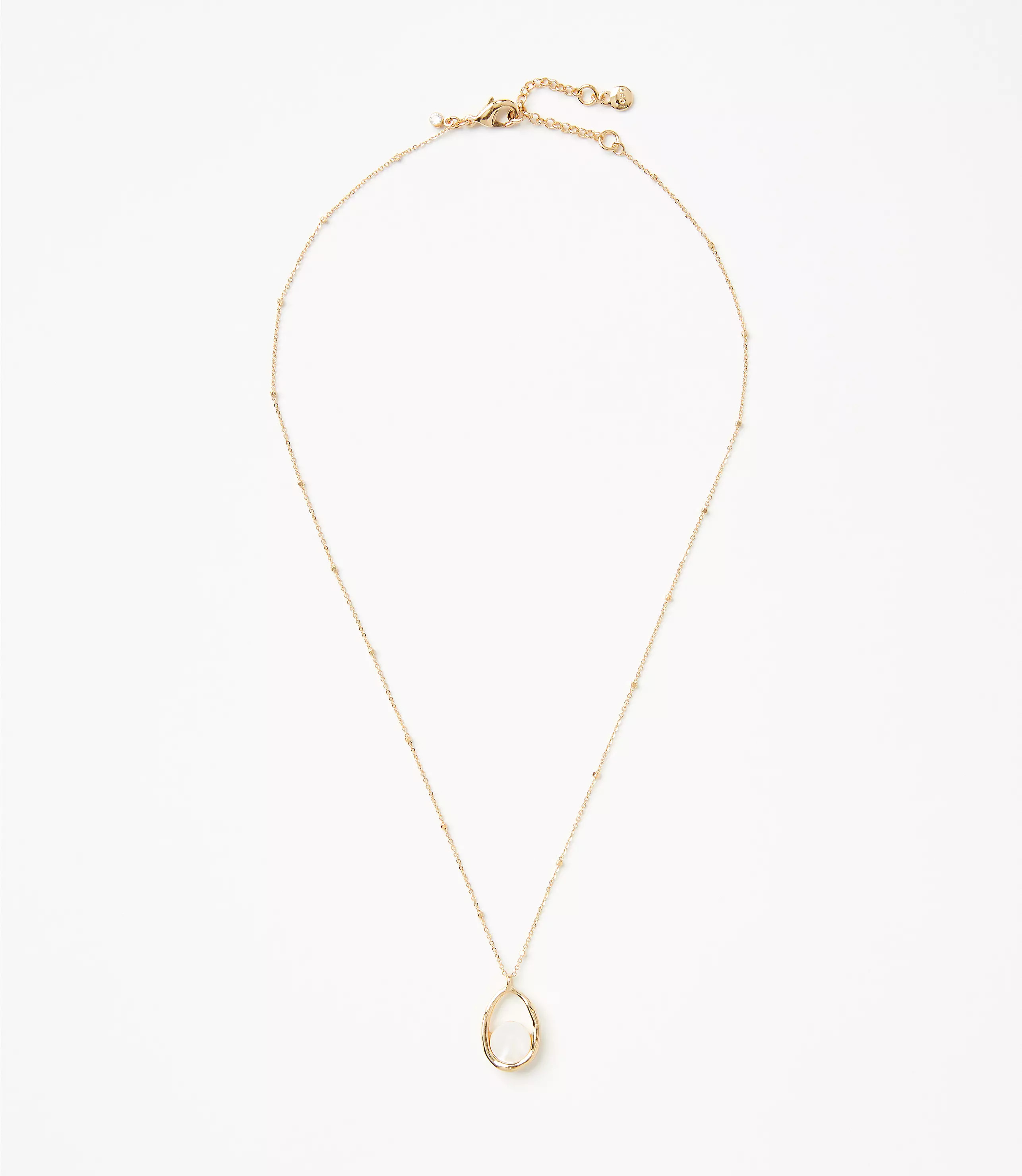 Mother Of Pearl Center Necklace | LOFT