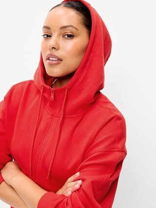 Dynamic Fleece Half-Zip Hoodie Sweatshirt | Old Navy (US)