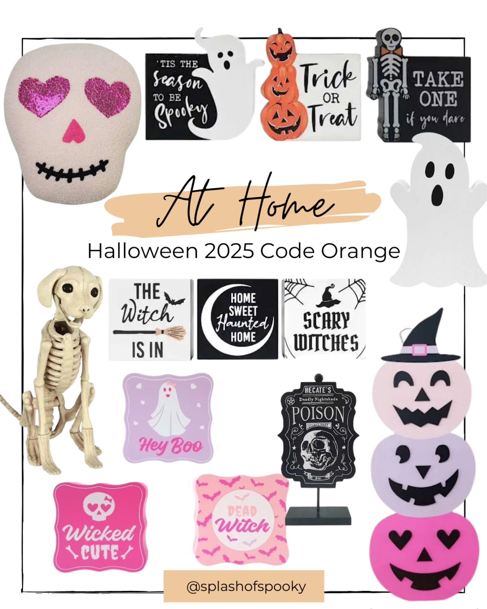 🎃AT HOME CODE ORANGE🎃

The home decor store is always first with their Halloween items. Check out just some of their spooky season pieces. 

More to come soon! 

#LTKHome #LTKSeasonal #LTKFindsUnder50