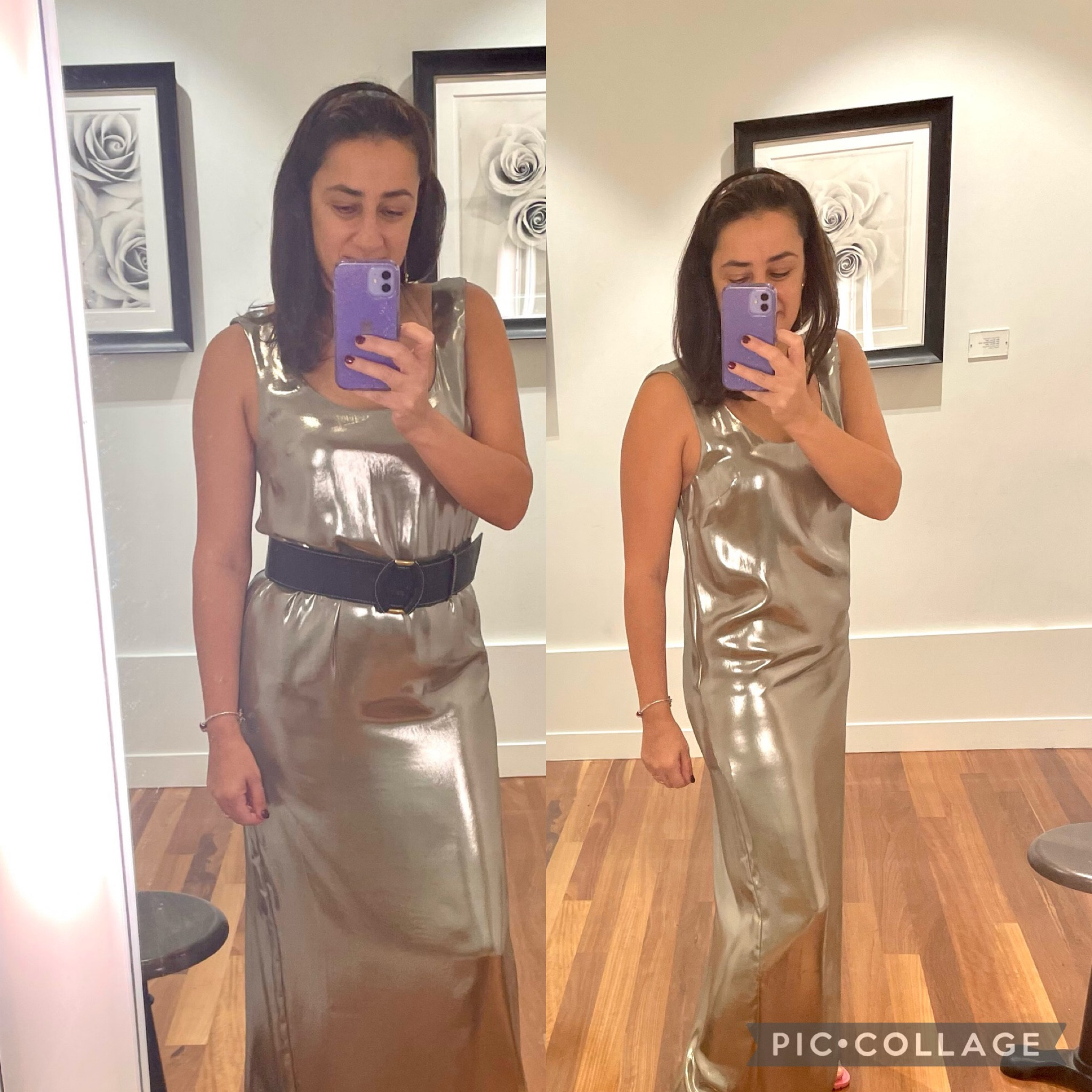 banana republic maxime metallic maxi dress Maxime Metallic Maxi Dress
