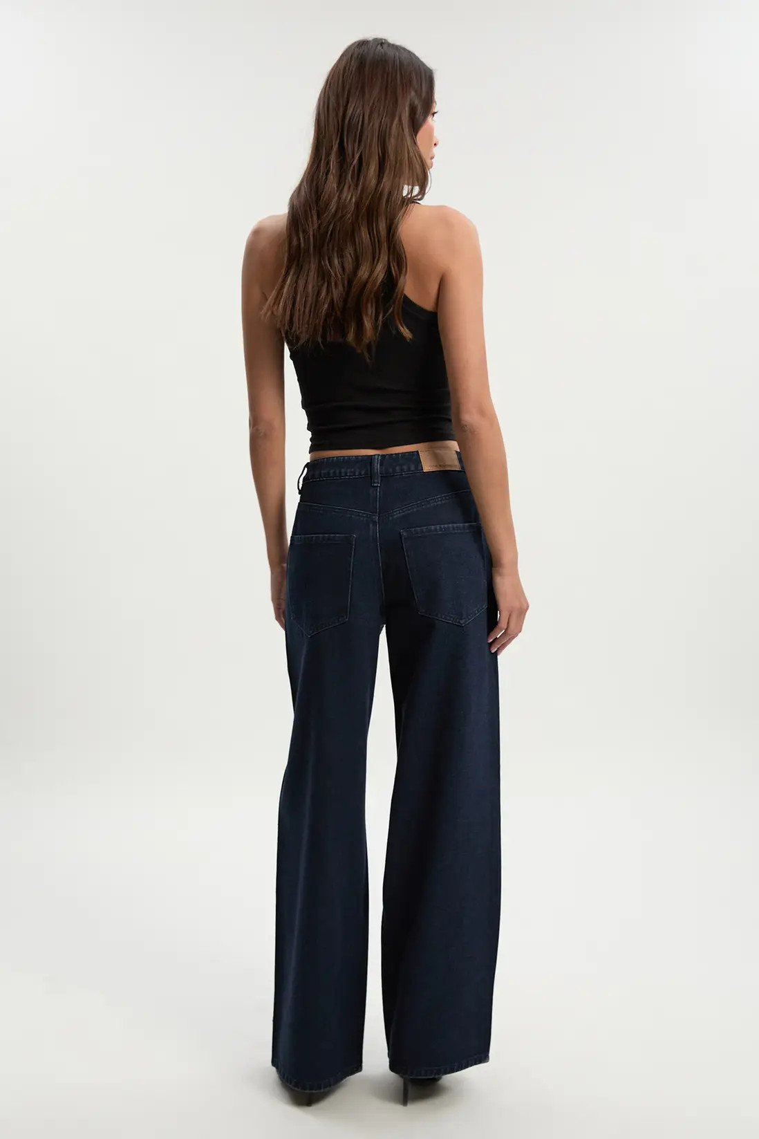 Embellished High Waist Wide Leg Jean | Boohoo.com (UK & IE)