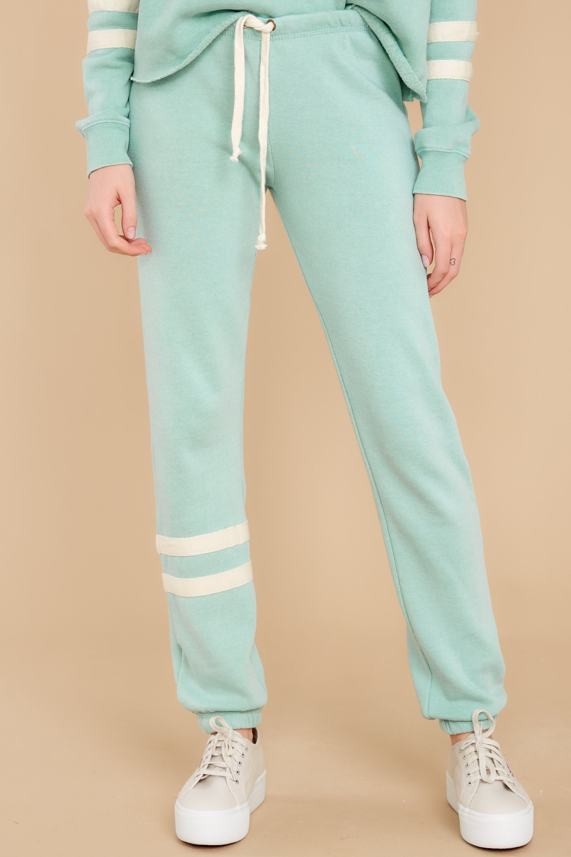 Friday Night Lights Island Mint Joggers | Red Dress 
