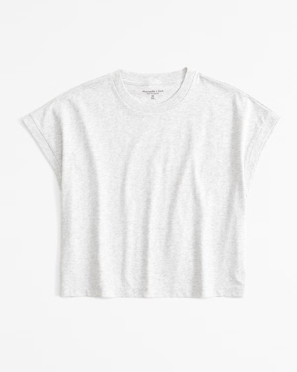 Premium Polished Dolman Tee | Abercrombie & Fitch (US)