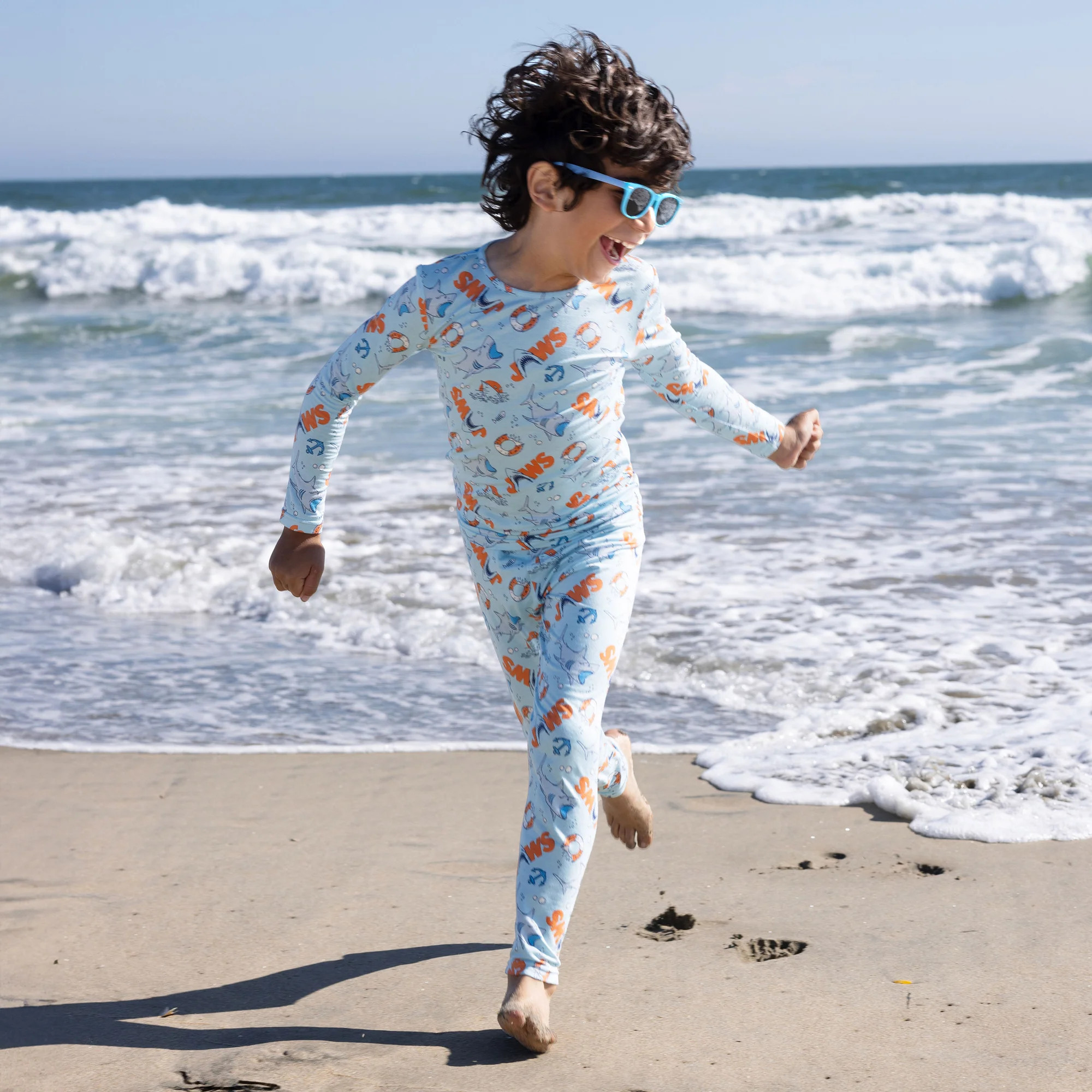 JAWS Bamboo Kids Pajamas | Bellabu Bear