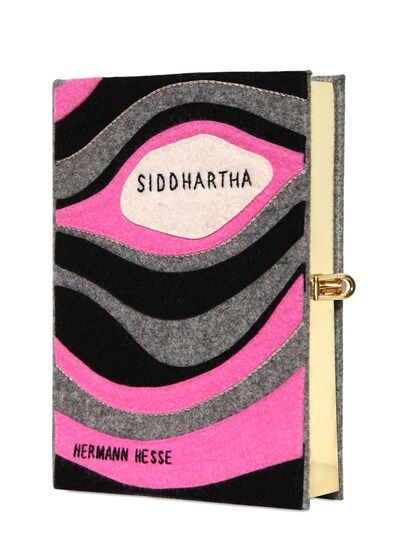 OLYMPIA LE-TAN - SIDDHARTA COTTON BOOK CLUTCH | Luisaviaroma