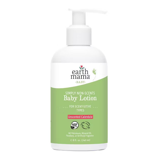 Earth Mama Organics Simply Non-Scents Baby Lotion - 8 fl oz | Target