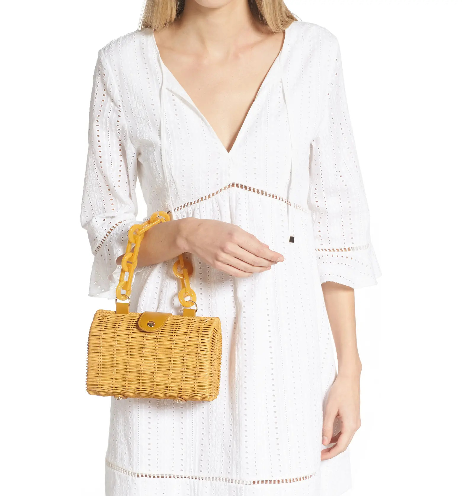 Page Wicker Clutch | Nordstrom