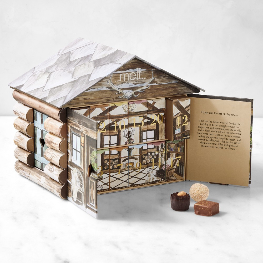 Log Cabin Advent Calendar | Williams-Sonoma