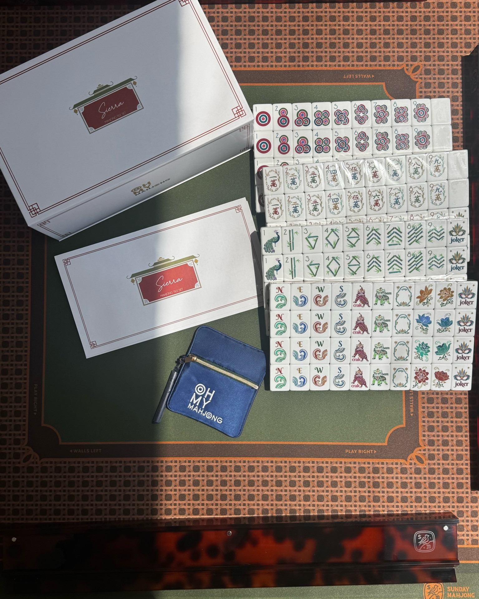 Are you getting ready for FALL Y’ALL? These Sierra tiles from Oh My Mahjong are going to be your favorite way to mahjong in the fall. They are easy to read and very pretty 🤩  code: PINKLOTUS saves you 10% off individual items 

Mats pictured are from Sunday Mahjong a small family business.

#LTKootd #LTKSeasonal #LTKHome
