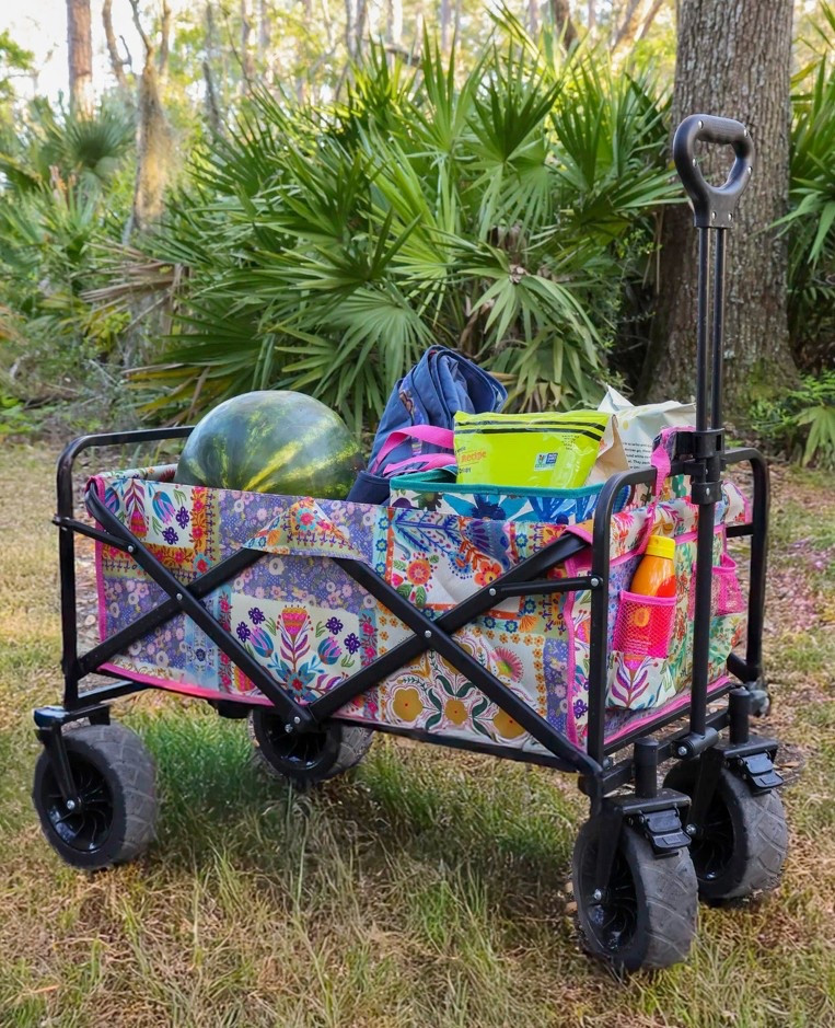All-Terrain Wagon🌸 The bright fun print! Perfect for the beach, farmers market, camping & anywhere you need to haul a bunch of stuff!

#LTKTravel #LTKSeasonal #LTKU