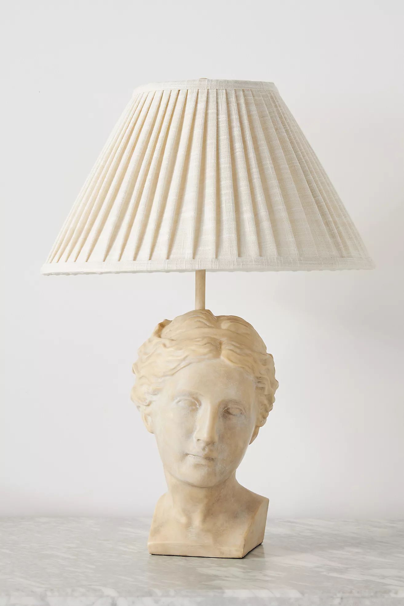 Grecian Bust Table Lamp | Anthropologie (US)