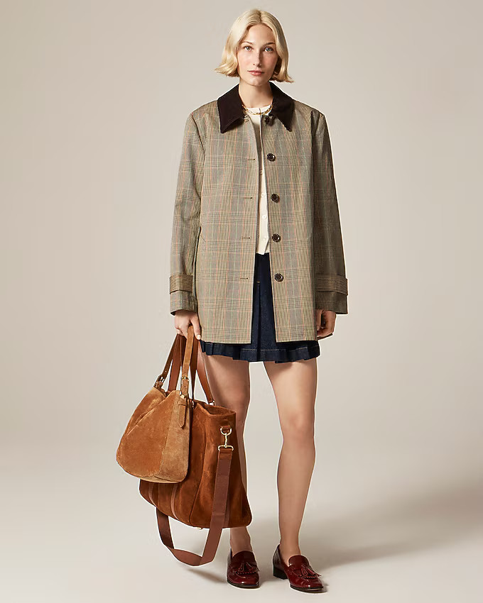 Barn Jacket™ in plaid double-faced cotton | J. Crew US