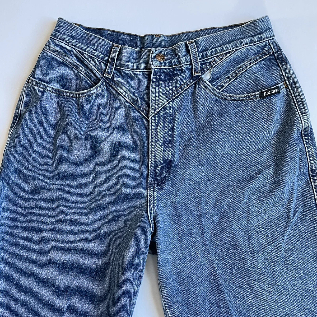 Vintage Rocky Mountain Denim High Rise Bareback Cowgirl Mom Women Jeans Size 16 | eBay US