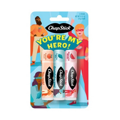Chapstick You Are My Hero Lip Balm - 3ct/0.45oz | Target
