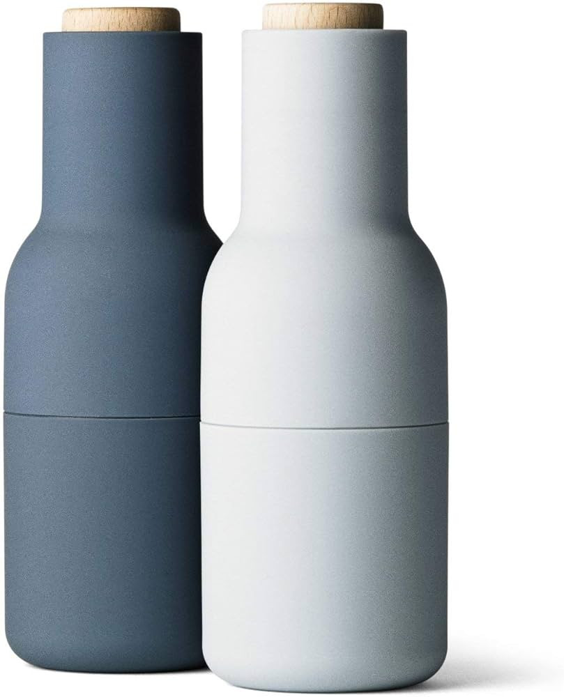 Salt Grinder and Pepper Grinder Set of 2, Black Pepper Grinder & Sea Salt Grinder Inverted Design... | Amazon (US)