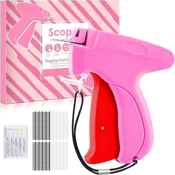 Stitch Gun for Clothes - Handheld Stitch Gun Quick Clothing Fixer - Tagging Gun - Includes 6 Need... | Amazon (US)