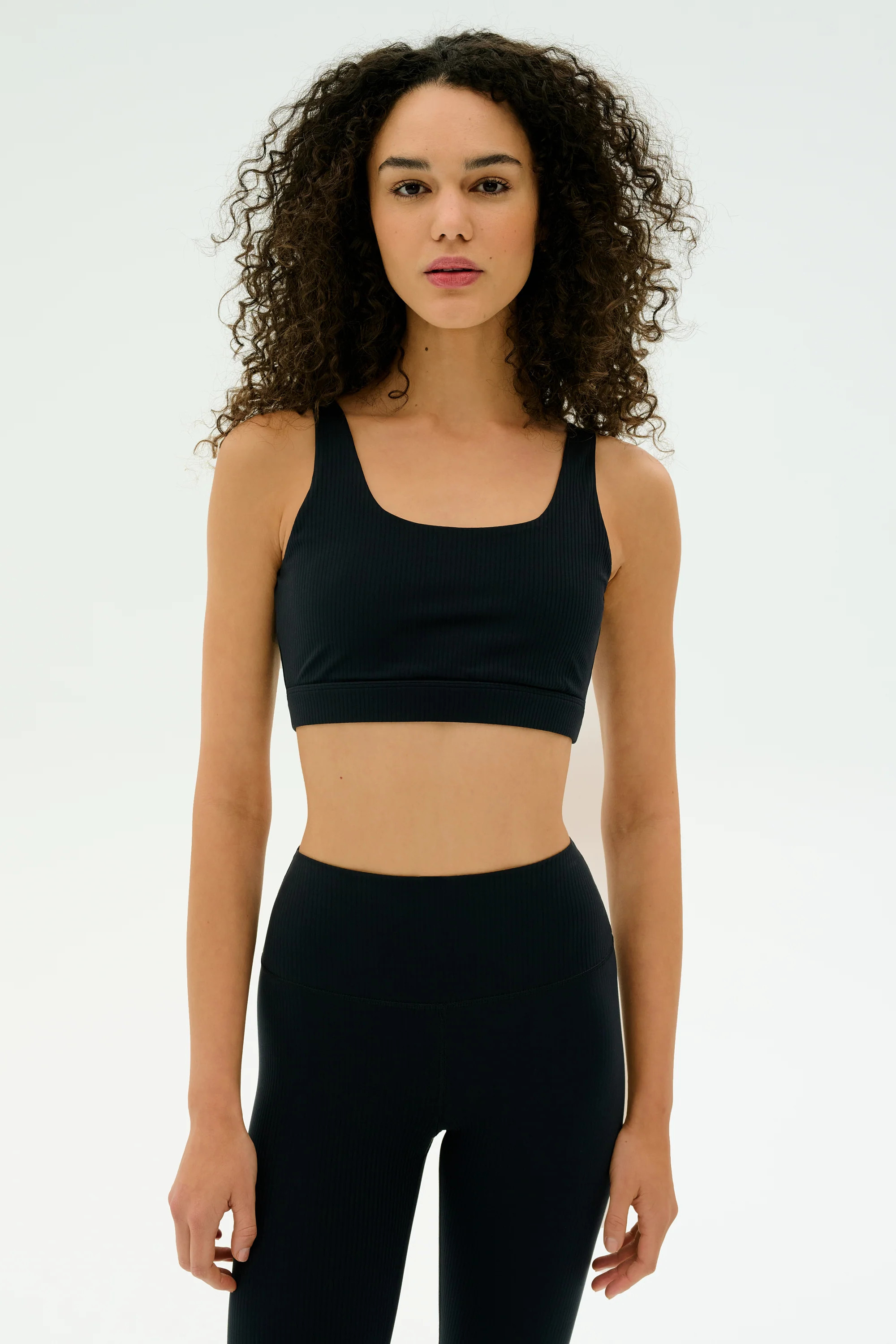 Airweight Rib Bra - Black | Splits59.com