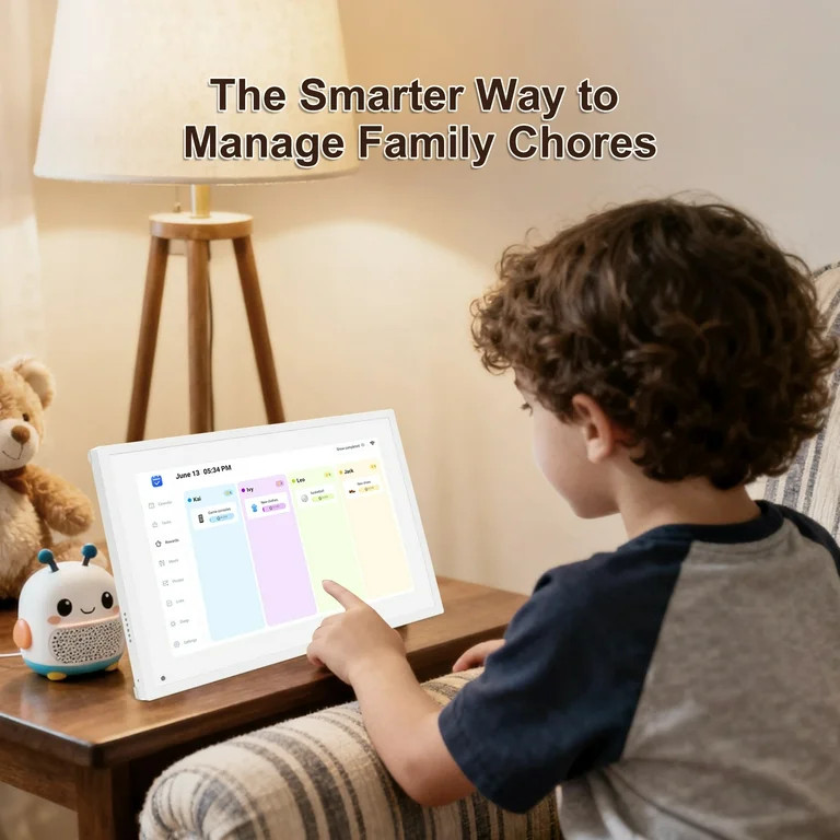 10.1 Inch Smart Digital Calendar Planner & Chore Chart, IPS HD Touchscreen Interactive Display fo... | Walmart (US)
