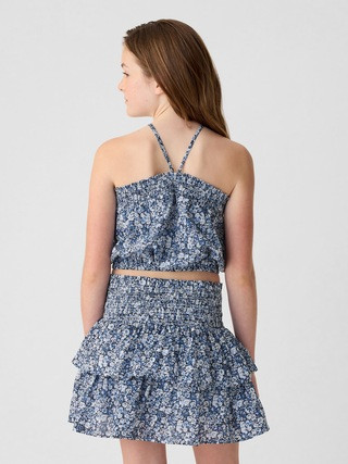 Kids Smocked Halter Tank Top | Gap (US)