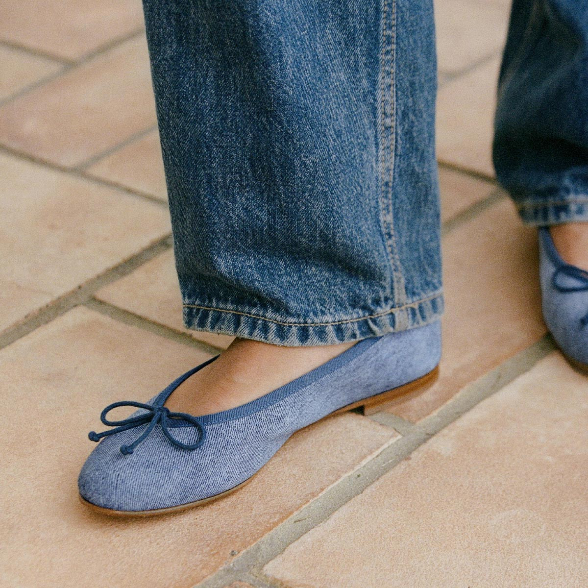 The Demi - Denim Suede | Margaux
