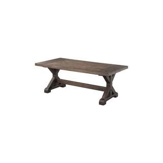 Picket House Furnishings Flynn 24 in. Dark Walnut Medium Rectangle Wood Coffee Table TFN100TCT - ... | The Home Depot