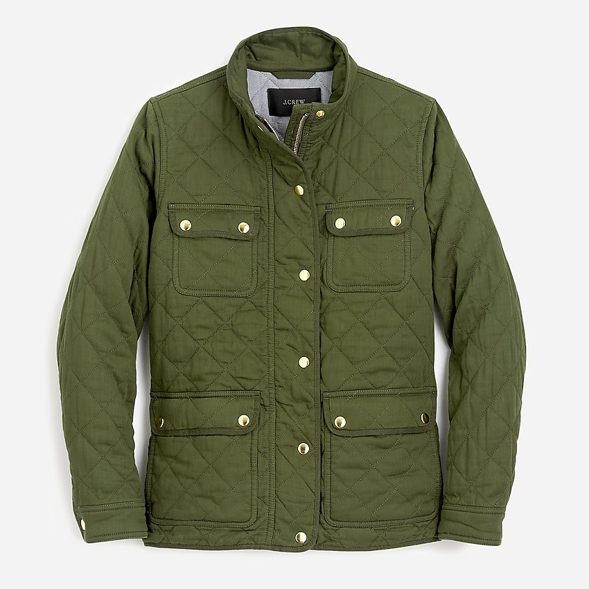 Quilted downtown field jacket | J. Crew US