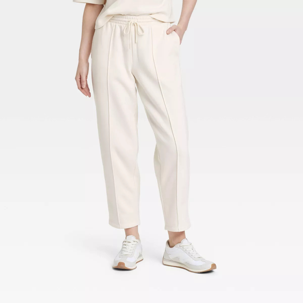 Women's Leisure Studio Mid-Rise Tapered Leg Sweatpants - Universal Thread™ | Target